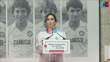 Díaz Ayuso entrega el Premio Internacional del Deporte de la Comunidad de Madrid