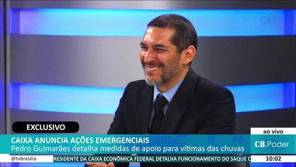 CB.PODER:  - Pedro Guimarães, presidente da Caixa Econômica Federal (CEF), 22/2