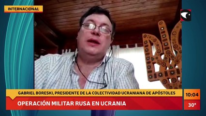 #Actualidad | Rusia atacó Ucrania. Entrevista con Gabriel Boreski, presidente de la Colectividad ucraniana de Apóstoles