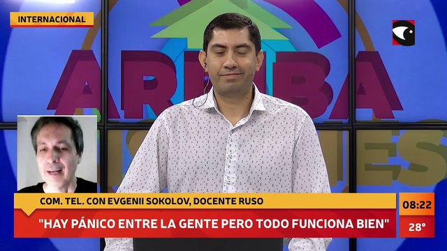 #Actualidad | Conflicto bélico entre Rusia y Ucrania. Entrevista con Evgenii Sokolov, docente ruso.