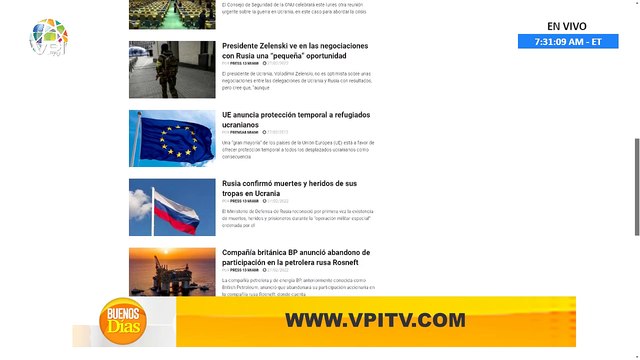 En Vivo | Noticias del Lunes 28 de Febrero - Todos los detalles de la invasión de #Rusia a Ucrania