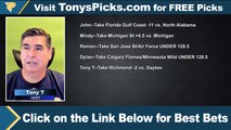 Live Expert NBA NCAAB NHL Picks - Predictions, 3/1/2022 Best Bets, Odds & Betting Tips | Tonys Picks