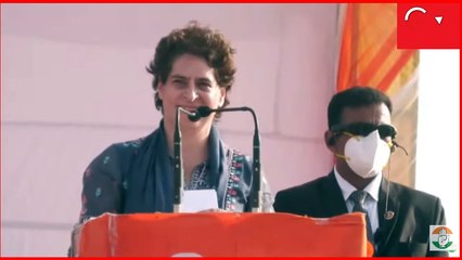 LIVE | Priyanka Gandhi At Congress Public Meeting In Muhammadabad,Gohna | UP Elections '22