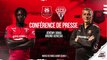 J27 | #SRFCSCO - Conférence de presse d'avant-match avec Jérémy Doku et Bruno Genesio