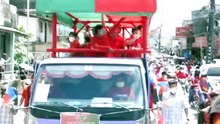 Marcos Jr leads Uniteam motorcade in Masbate