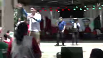 Marcos Jr leads Uniteam motorcade in Masbate