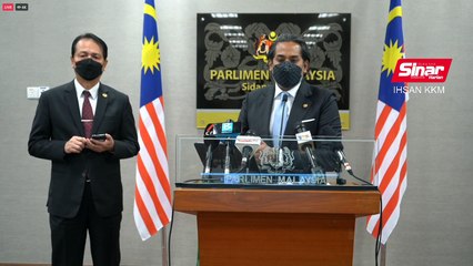 [LIVE] Sidang media menteri kesihatan