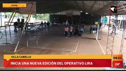 #Posadas | Móvil desde el barrio Villa Cabello, realizan operativo LIRA