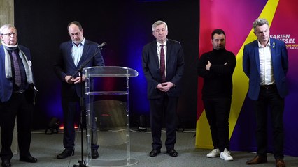 DIRECT Conférence de presse de Fabien Roussel avec Marie-Noëlle Lienemann, Emmanuel Maurel et Jean-Luc Laurent