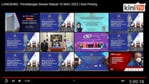 LIVE: Sidang Dewan Rakyat, Khamis 10 Mac 2022 (sesi petang)