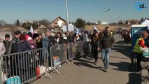 DIRECTO: Refugiados ucranianos llegan a Polonia tras la invasión rusa