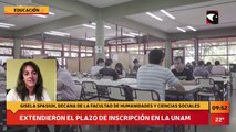 #Educación | Extendieron el plazo de inscripción en la Universidad Nacional de Misiones. Entrevista a Gisela Spasiuk, decana de la Facultad de Humanidades y Ciencias Sociales de la UNaM.