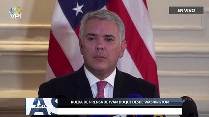 En Vivo | Rueda de prensa de Iván Duque desde #Washington - #10Mar - Ahora