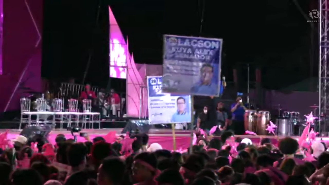 Robredo-Pangilinan grand campaign rally in Bacolod City - video Dailymotion