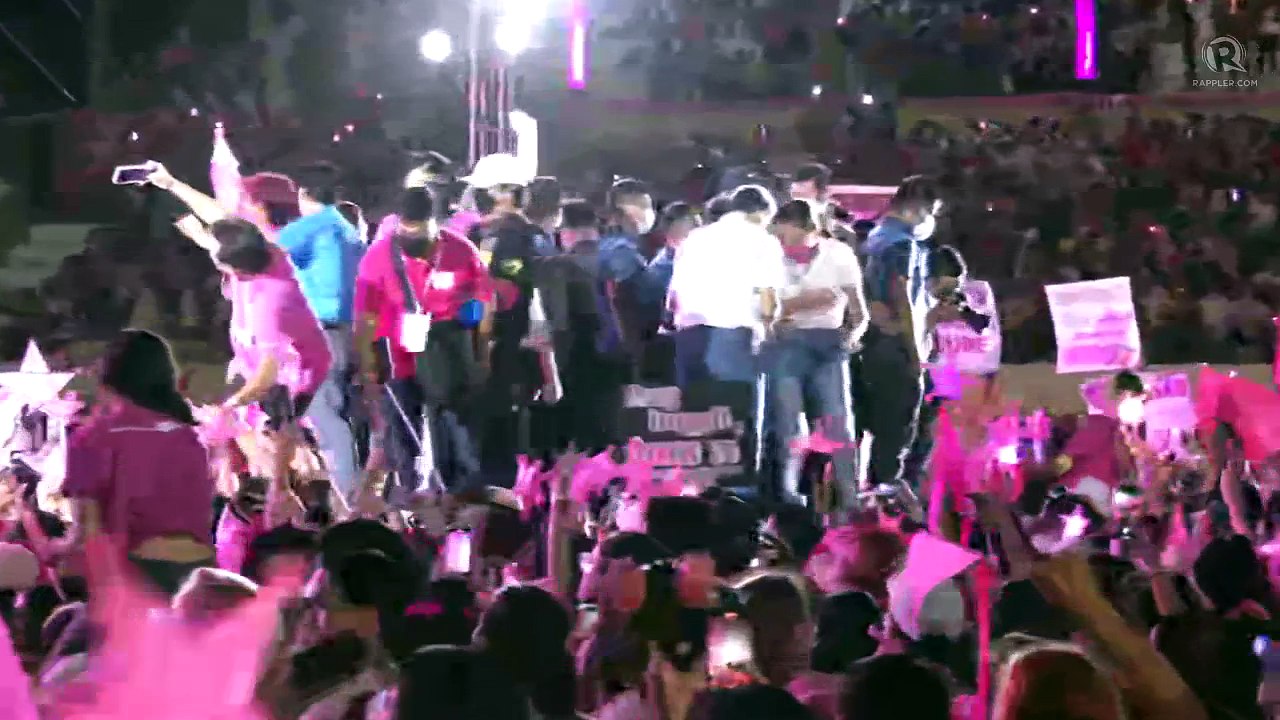 Robredo-Pangilinan grand campaign rally in Bacolod City - video Dailymotion