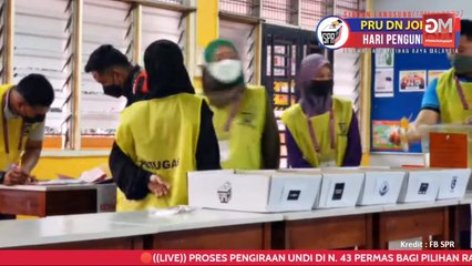 Télécharger la video: PRN Johor : Proses Pengiraan Undi N43 Permas Bagi PRN Johor Ke-15