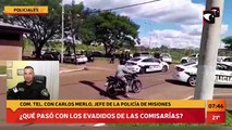 #Policiales | ¿Qué pasó con los evadidos de las comisarías ? Entrevista a Carlos Merlo, jefe de la Policía de Misiones
