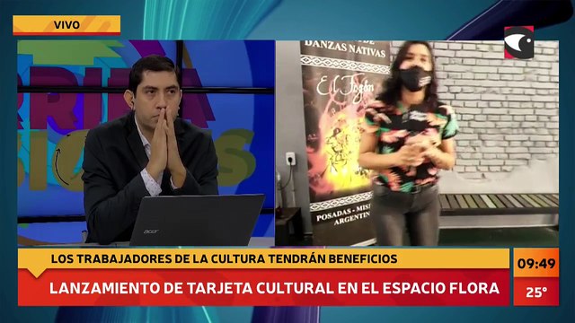 #Posadas | Lanzamiento de tarjeta cultural en el Espacio Flora. Los trabajadores de la cultura tendrán importantes descuentos