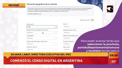 #Censo2022 | Comenzó el Censo en Argentina. Entrevista a Silvana Labat, Directora Ejecutiva del IPEC