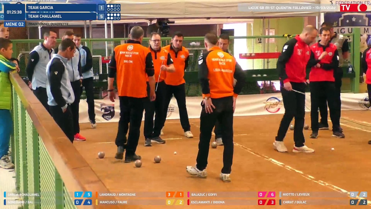 Ligue M1 Saint Quentin Fallavier / Samedi 19 Mars / Plan Serré