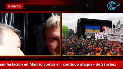 DIRECTO: El campo español convoca una gran manifestación en Madrid contra el «continuo ataque» de Sánchez