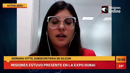 Misiones estuvo presente en la Expo Dubái. Entrevista a Siomara Vitto.