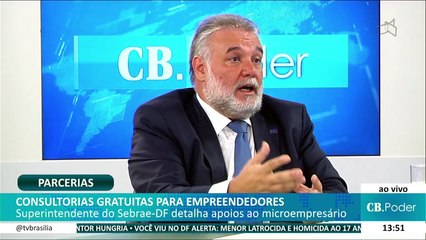 CB.PODER:Valdir Oliveira, superintendente do Sebrae/DF  (21/3)