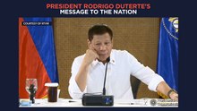 President Duterte's message to the nation | recorded Monday, March 21