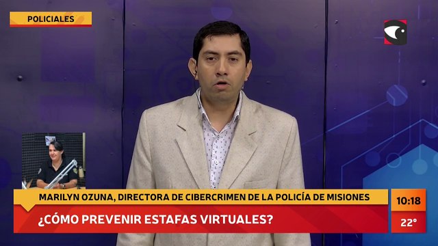 #Policiales | ¿Cómo prevenir estafas? Entrevista a Marilyn Ozuna, Directora de Cibercrimen de la Policía de Misiones