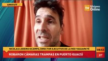 Robaron cámaras trampas en Puerto Iguazú. Entrevista a Nicolás Lodeiro Ocampo, Director Ejecutivo de la Red Yaguareté