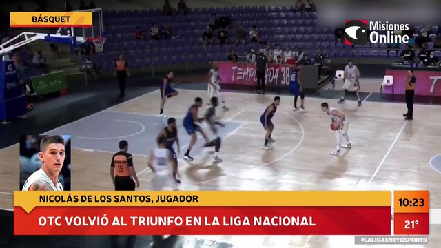 #Básquet | OTC volvió al triunfo en la Liga Nacional, fue ante Riachuelo por 87 a 83.