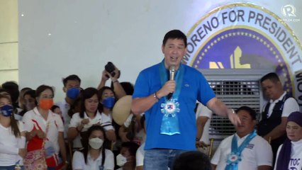 Isko Moreno mini rally in San Juan, Batangas