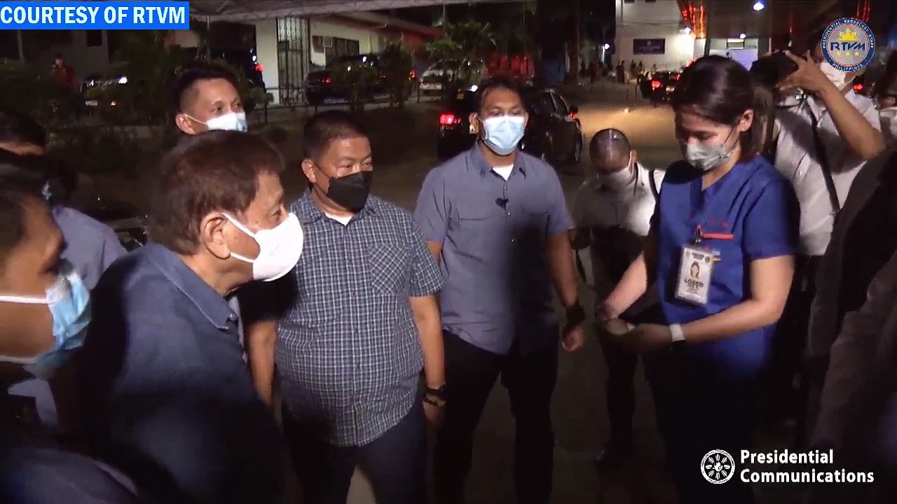 President Rodrigo Roa Duterte graces the inauguration of the Cancer Diagnostic Institute Building and Cancer Treatment Facility Building of the Southern Philippines Medical Center (SPMC) at the SPMC open grounds in Davao City on March 25, 2022.