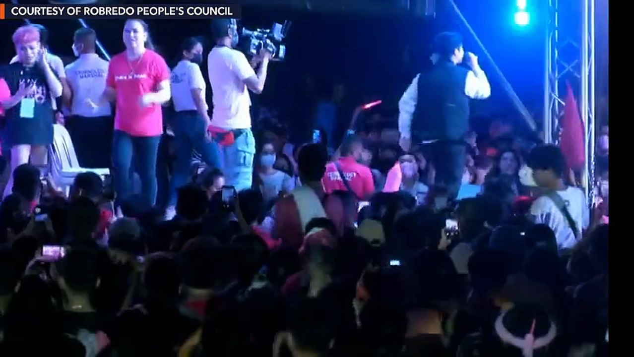 Leni Robredo holds grand rally in Borongan, Eastern Samar