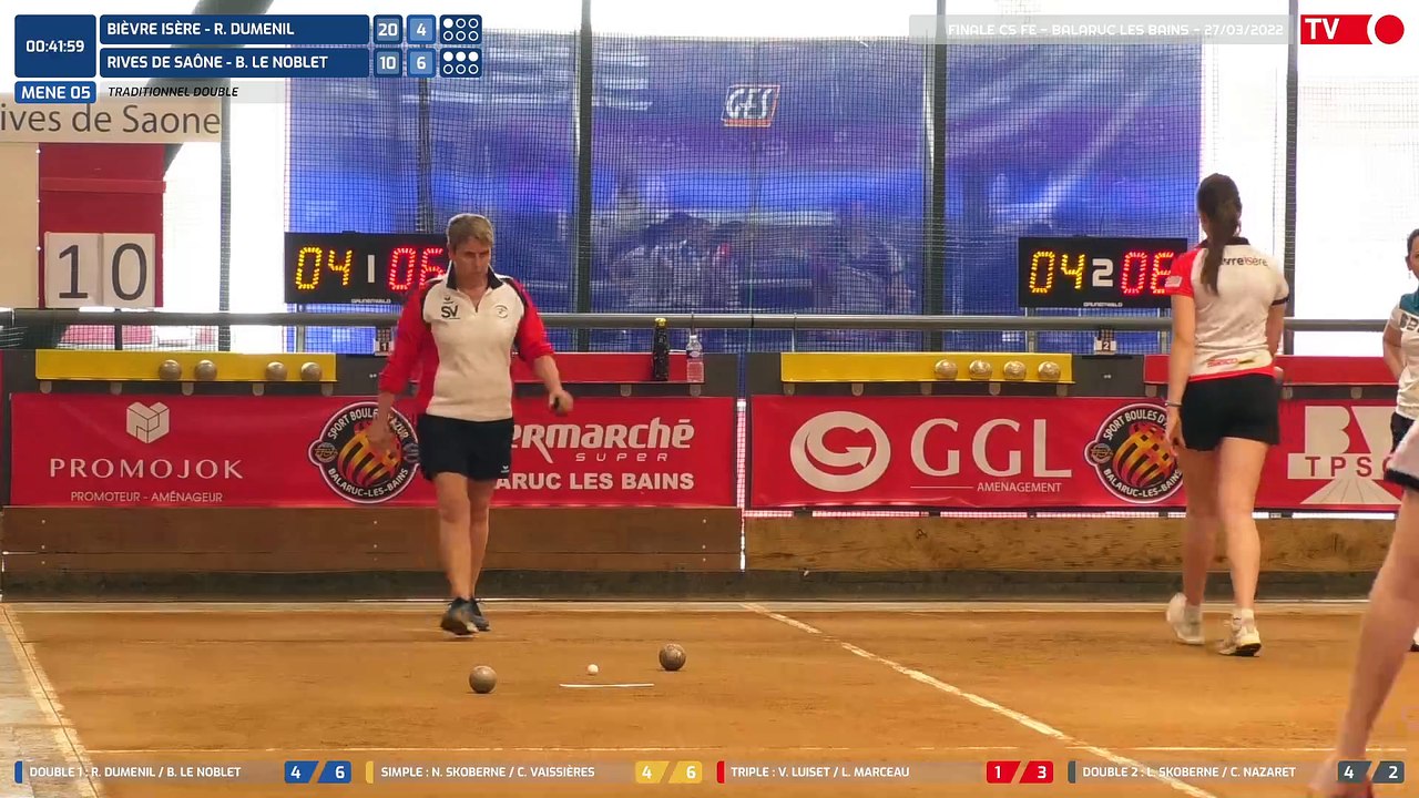 Finale des Clubs Sportifs / Bièvre Isère vs Rives de Saône / Dimanche 27 Mars