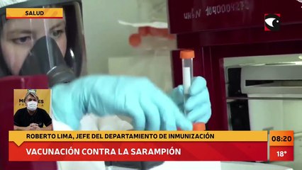 #Salud | Llegan vacunas antigripales para niños. Entrevista a Roberto Lima, jefe del Departamento de Inmunizaciones.