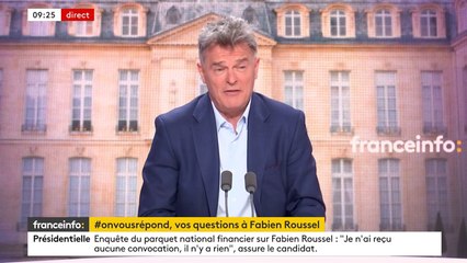 DIRECT Fabien Roussel invité de la matinale de Franceinfo