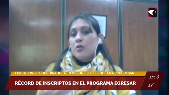 Récord de inscriptos en el programa Egresar. Entrevista a Emilia Lunge, coordinadora en Misiones del programa Progresar