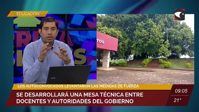 Se desarrollará una mesa técnica entre docentes y autoridades del Gobierno provincial