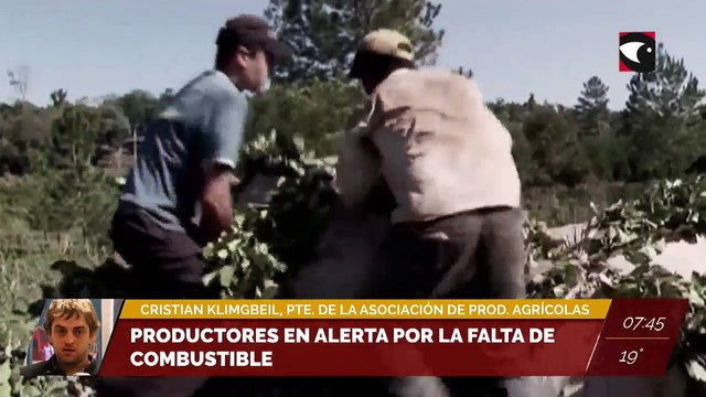#Misiones | Productores en alerta por la falta de combustible. Entrevista a Cristian Klimgbeil, presidente de la Asociación de productores Agrícolas de Misiones
