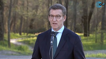 Alberto Núñez Feijóo es recibido en audiencia por el Rey Felipe VI en el Palacio de la Zarzuela