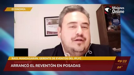 Arrancó el reventón en Posadas. Entrevista a Raúl Mandagarán, gerente de eventos del Instituto Provincial de Lotería y Casinos (IPLyC)