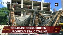 #Urgente | Se desplomó un edificio en construcción en la Costanera de Posadas: habría obreros atrapados