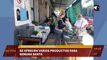 Productos típicos de Semana Santa en la Feria Franca