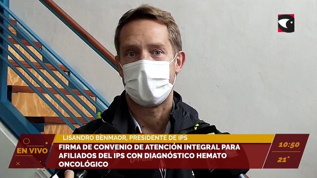 Firma de convenio de atención integral para afiliados del IPS.