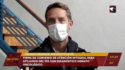 Firma de convenio de atención integral para afiliados del IPS.