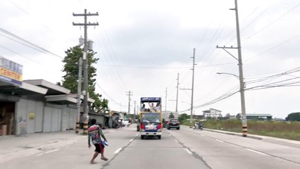 Isko Moreno motorcade in Pampanga