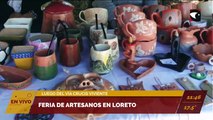 Feria de artesanos en Loreto