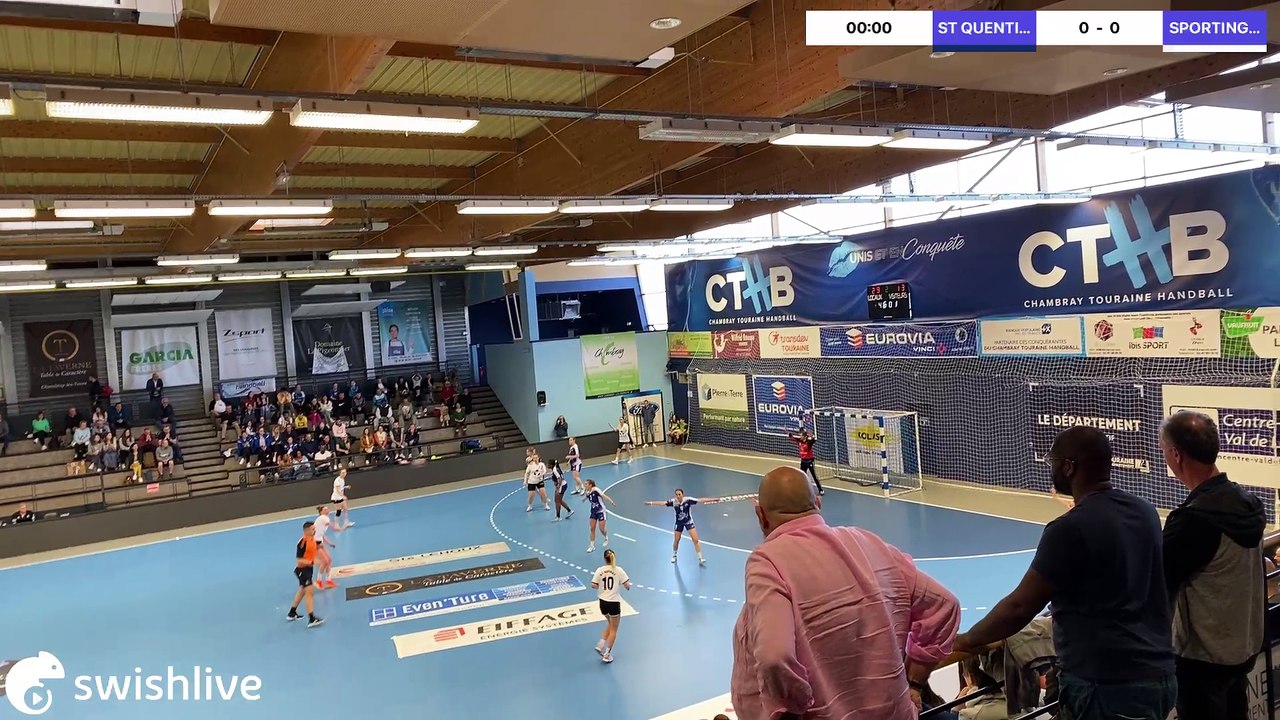 Swish Live - Saint Quentin Handball - Sporting Club de Bernay HB - 7829875