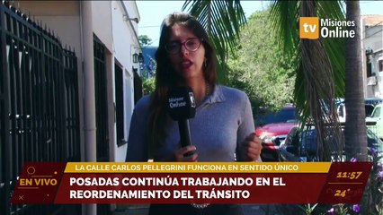 #Posadas continúa trabajando en el reordenamiento del tránsito